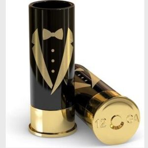 Tuxedo Shotgun Shell Shot Glasses Set Of 4 New In Box